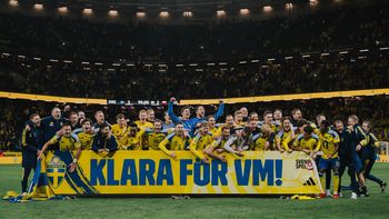 De la mano de Gyökeres, Suecia empieza su camino en el Mundial. De la mano de Gyökeres, Suecia empieza su camino en el Mundial.