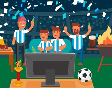 ¿Amigos o familia? La preferencia de los argentinos a la hora de ver fútbol
