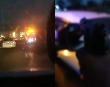 Impresionante persecución en Acceso Oeste: así detuvieron al ladrón