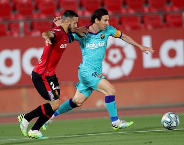 F&uacute;tbol: Lionel Messi puso el 4 a 0 del Barcelona ante el Mallorca en la vuelta&nbsp;de La Liga de Espa&ntilde;a&nbsp;
