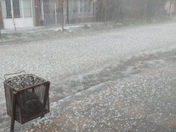 Se espera la caía de granizo