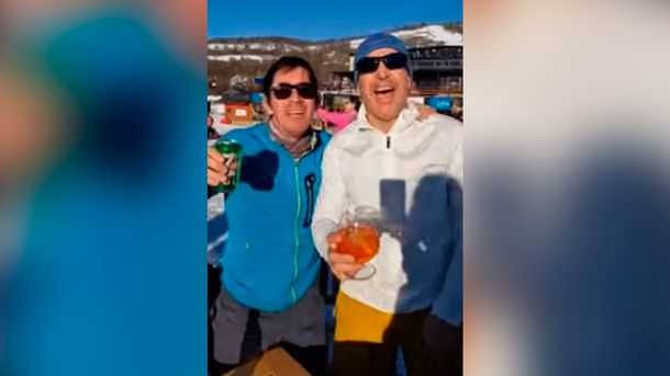 Escándalo en Chapelco: difunden otro video en el que se burlan de Alberto Fernández y del coronavirus