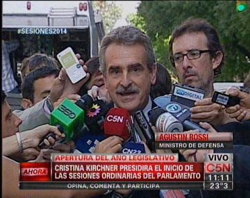 Agustín Rossi: En la Argentina no hay políticas de ajuste