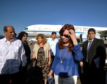 Cristina llegó a Cuba para asistir a la misa del Papa en La Habana