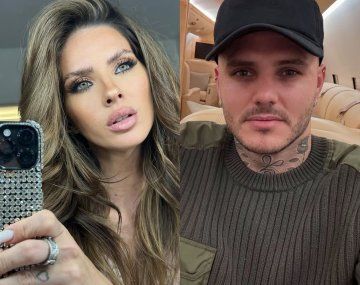 Filtran foto de Icardi junto a la China Suárez en un local de comidas rápidas