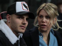 Filtraron el audio de la discusión entre Icardi y Wanda antes del escándalo