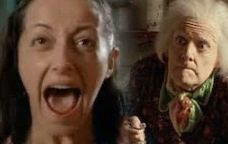 La llamativa reacción de Mónica Villa sobre una escena de Esperando la Carroza