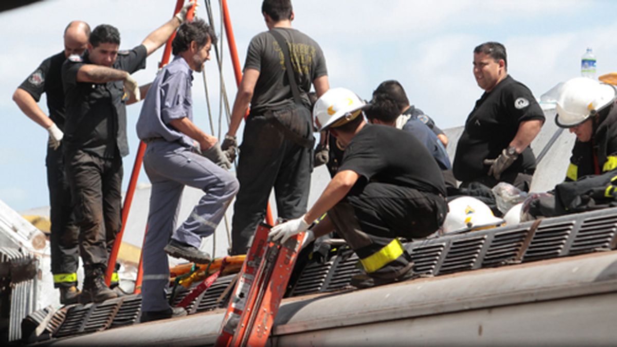 Las fotos de la tragedia de Once