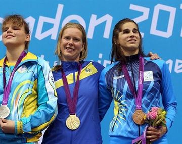 La nadadora Nadia Báez le da la cuarta medalla a la Argentina