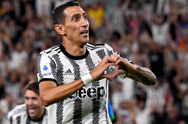 Ángel Di María, a meses del Mundial: debut y golazo ante Sassuolo