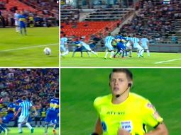 Germán Delfino hizo un papelón en el Boca-Racing