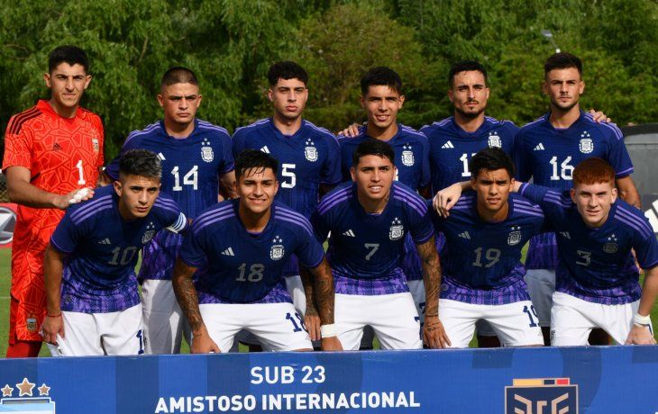 La Sub-23 venció a Ecuador en un amistoso a puertas cerradas