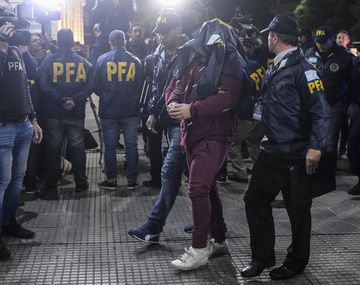 Juan José Navarro Cádiz fue custodiado por personal de la Policía Federal Argentina