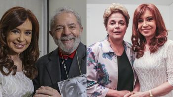 Cristina, Lula y Dila en Brasil Cristina, Lula y Dila en Brasil