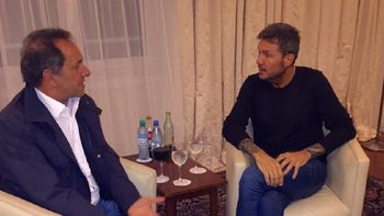 nueva foto de tinelli con scioli nueva foto de tinelli con scioli