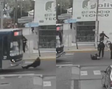 Un jubilado fue atropellado por un colectivo cuando cruzaba por la senda peatonal en Mendoza.