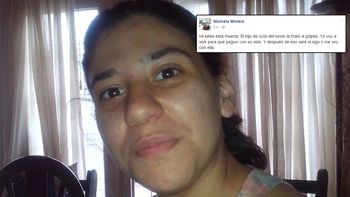 el duro mensaje de la mama de julieta en facebook: el novio la mato a golpes el duro mensaje de la mama de julieta en facebook: el novio la mato a golpes