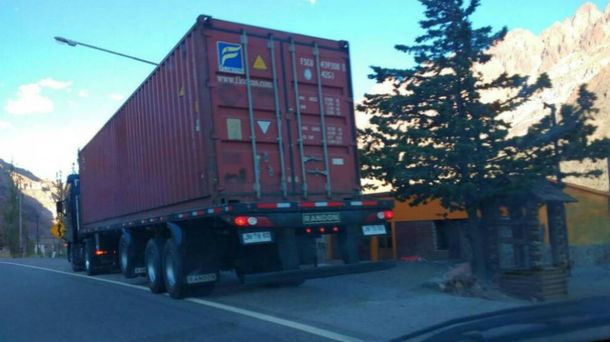 Este es el camión infractor