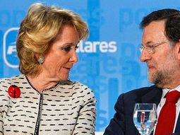 Esperanza Aguirre y Mariano Rajoy Esperanza Aguirre y Mariano Rajoy