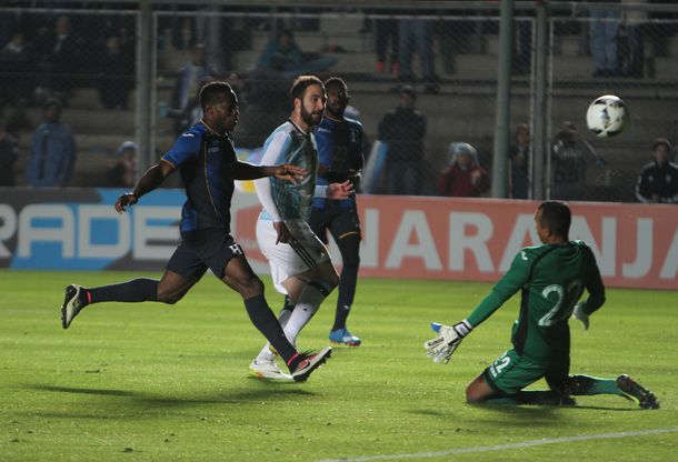 Argentina le ganó con lo justo a Honduras de cara a la Copa América