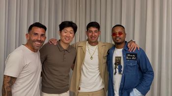 de old trafford a buenos aires: evra, park y tevez se reencontraron en argentina de old trafford a buenos aires: evra, park y tevez se reencontraron en argentina