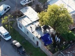 Los cuerpos de Morena, Brenda y Lara fueron encontrados en el patio de una casa en Florencio Varela