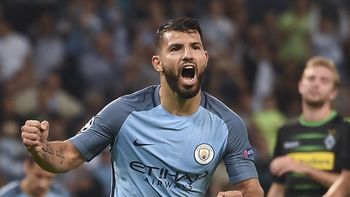 con tres goles de agüero, el city arranco con el pie derecho en la champions con tres goles de agüero, el city arranco con el pie derecho en la champions