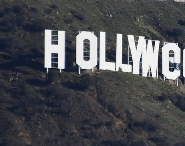 Así amaneció el emblemático cartel de Hollywood