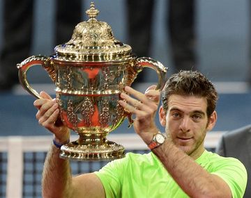 Del Potro derrotó a Federer y es el campeón de Basilea