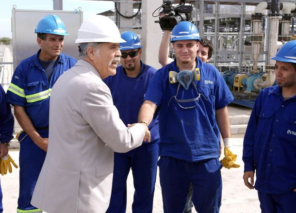 De Vido supervisó pruebas de una planta depuradora de agua en Berazategui