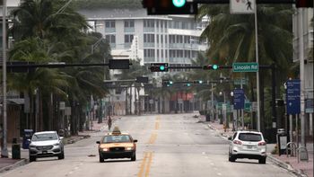 Miami quedó desértica ante la inmenten llegada del huracán Irma Miami quedó desértica ante la inmenten llegada del huracán Irma