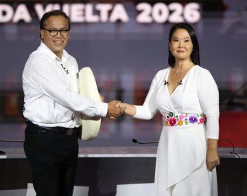 Roberto Sanchez y Keiko Fujimori