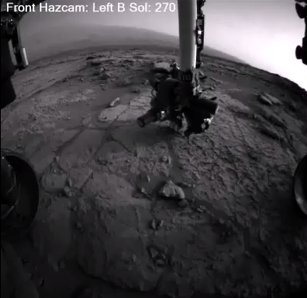 Un video muestra nueve meses de Curiosity en un minuto