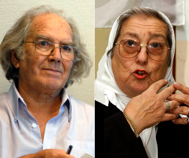 Pérez Esquivel y Hebe de Bonafini