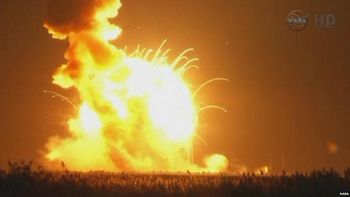 exploto un cohete de la nasa exploto un cohete de la nasa