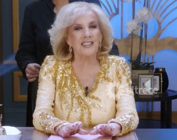 Mirtha Legrand habló sobre la obra que le dedicó Muscari: Me hizo llorar