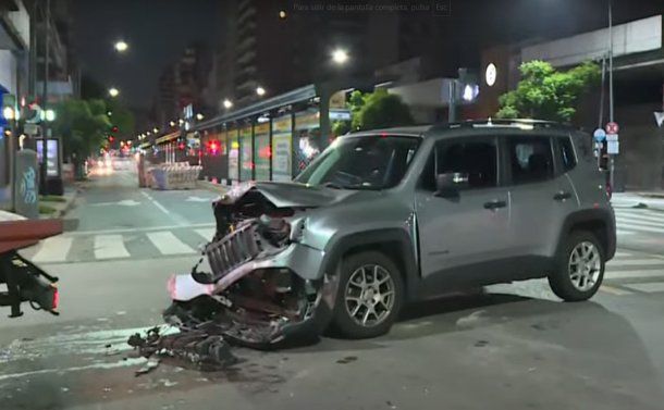 Fuerte choque en Belgrano dejó 4 heridos