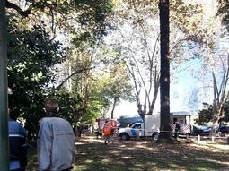 Un tren embistió y mató a dos arquitectos en Puerto Madero