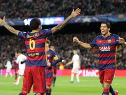 Ya en octavos y con dos goles de Messi, el Barça humilló a la Roma 