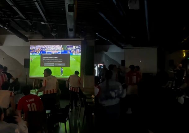 Video: el problema técnico en un bar de Paraguay durante el penal del triunfo que volvió viral
