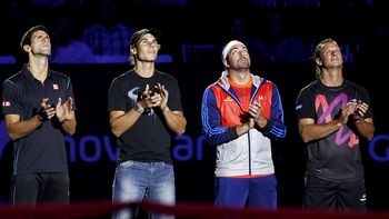 nadal y djokovic deslumbraron en chile antes de llegar al pais nadal y djokovic deslumbraron en chile antes de llegar al pais