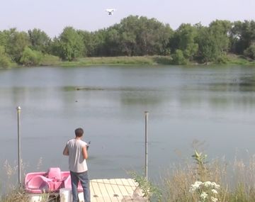¿Cómo es salir a pescar con la ayuda de drones?