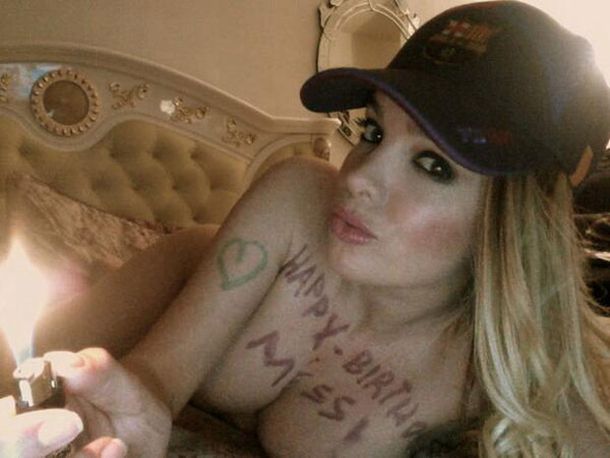 El saludo de cumpleaños más sexy para Lionel Messi