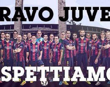 Barcelona felicitó a la Juve por su título y palpita la final: Nos vemos en Berlín