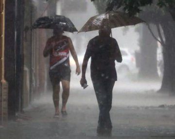 Hay alerta por tormentas para varias provincias.