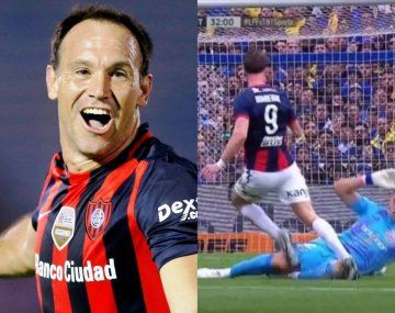 Un ídolo de San Lorenzo explotó tras el penal que no le cobraron ante Boca