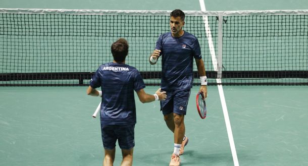 González y Molteni ganaron su partido y lograron el descuento en la serie ante Canadá de la Copa Davis