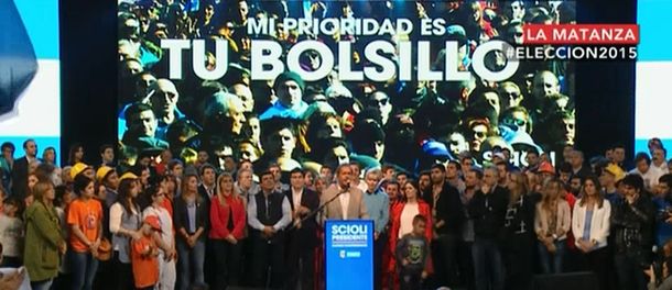 Daniel Scioli: Elegimos entre el orgullo nacional o volver para atrás