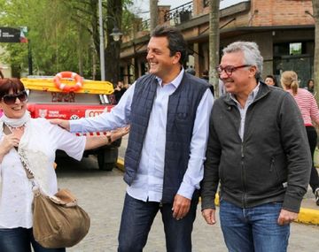 Massa y Zamora recorrieron Tigre