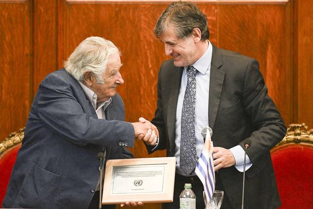 José Mujica recibió un reconocimiento por parte de la ONU. (Foto: AFP)